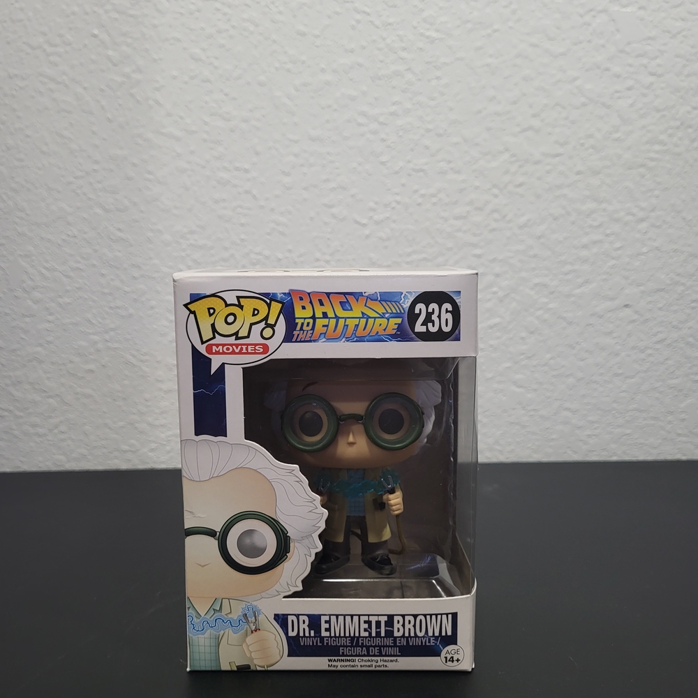 Funko Pop! Dr. Emmett Brown Vinyl Figure